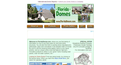 Desktop Screenshot of floridadomes.com